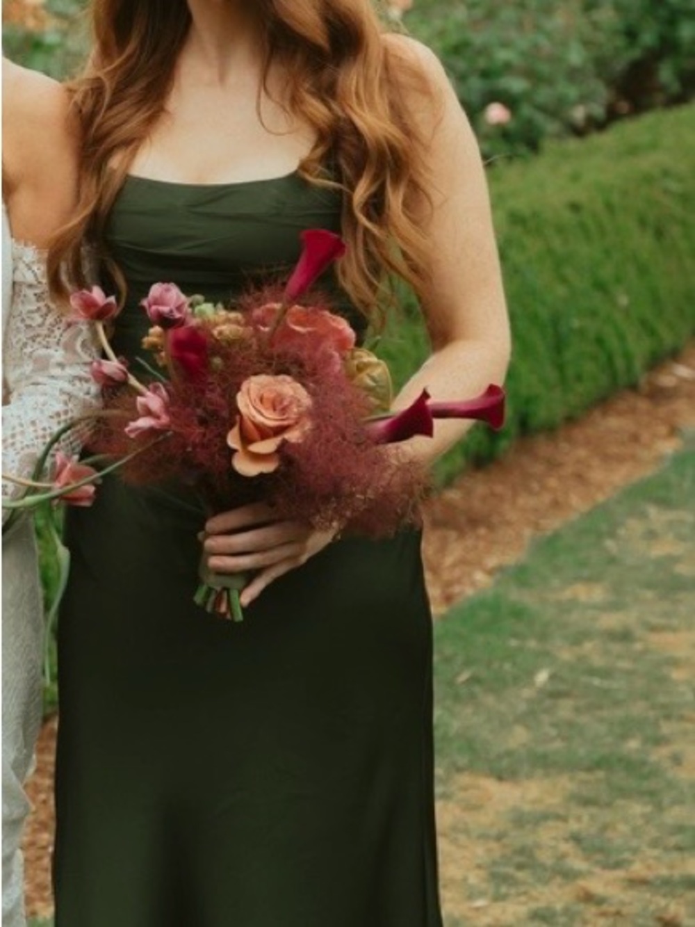 Azazie Agustina Bridesmaid Dress in Olive